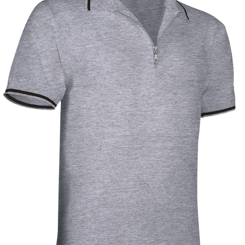 Κοντομάνικο Polo Shirt GOLF - Marengo Μελανζέ-Μαύρο