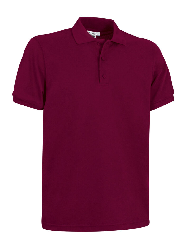 POVAHAMGT Κοντομάνικο Polo Shirt HAMBURGO - Μπορντό μαόνι