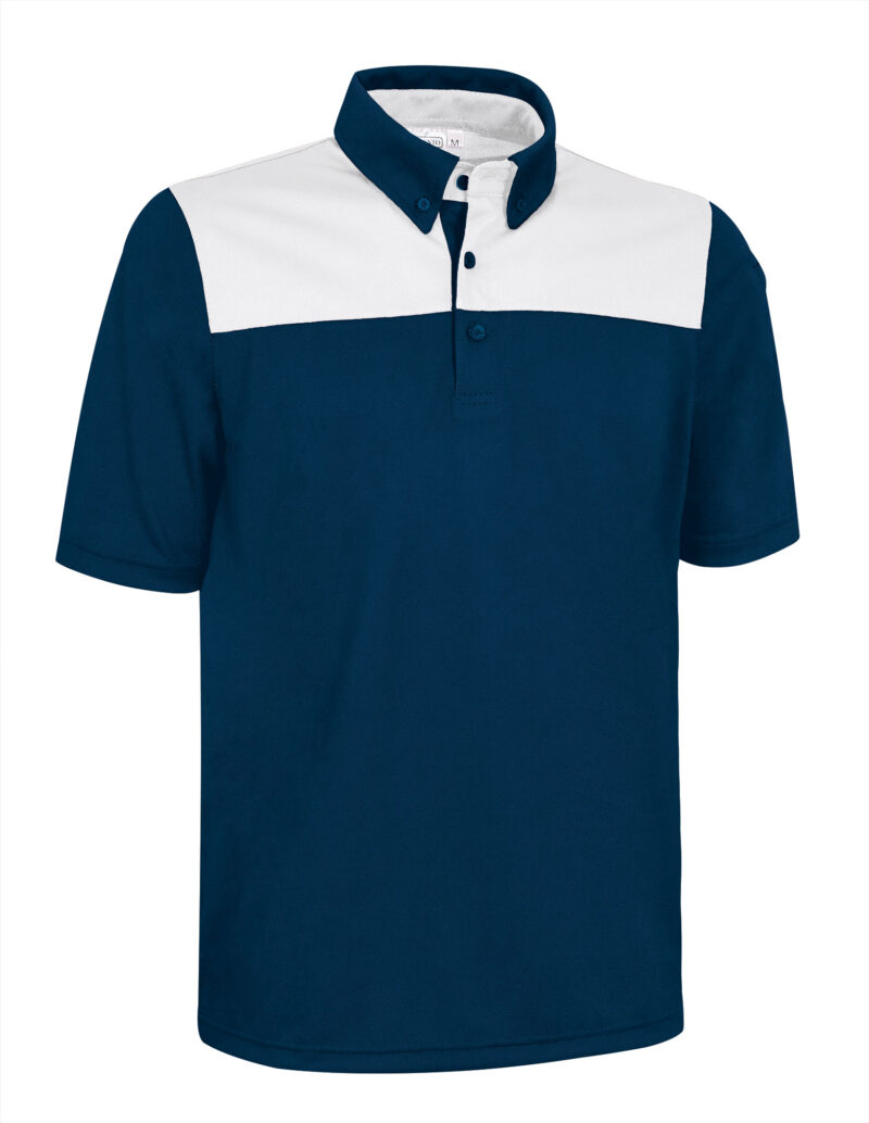 Κοντομάνικο Polo Shirt HURRICANE - Orion Μπλε σκούρο Μπλε-Λευκό