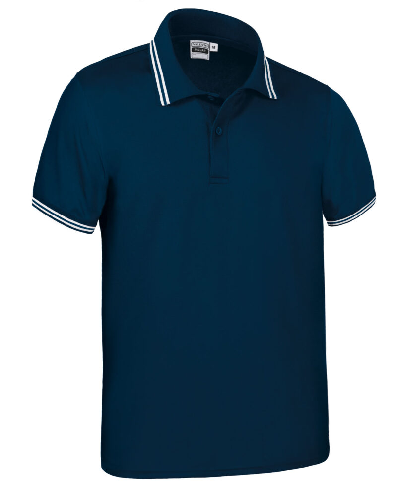 Κοντομάνικο Polo Shirt JAGUAR - Orion Μπλε σκούρο Μπλε-Λευκό