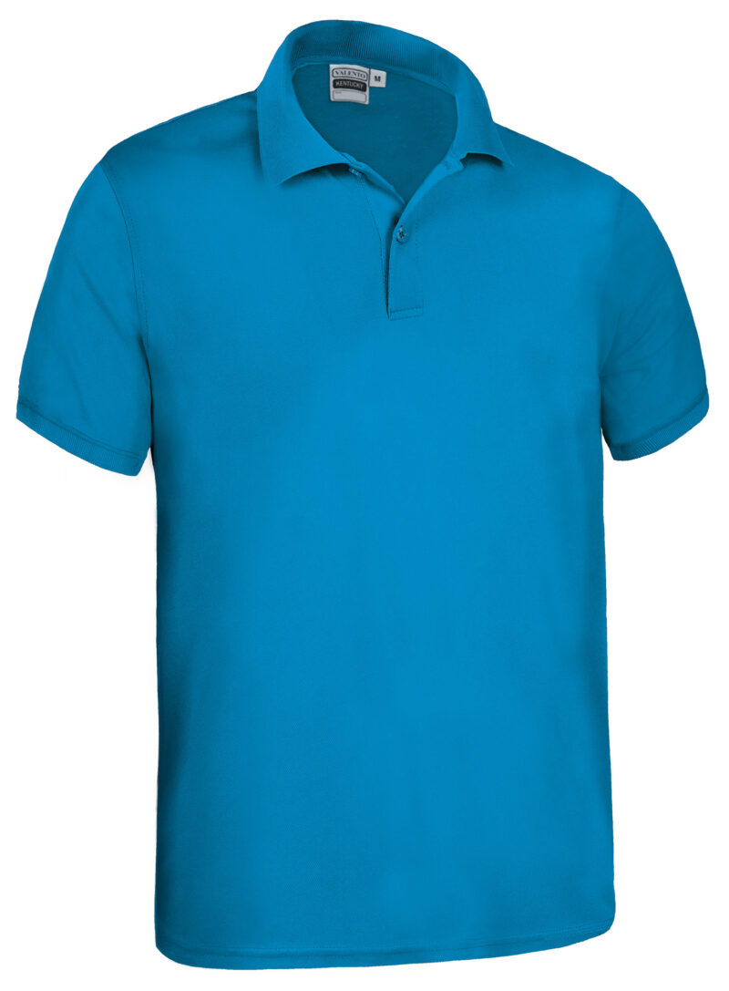 POVAKENTP Κοντομάνικο Polo Shirt KENTUCKY - Τροπικό μπλε