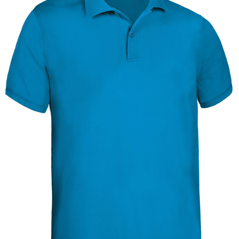POVAKENTP Κοντομάνικο Polo Shirt KENTUCKY - Τροπικό μπλε