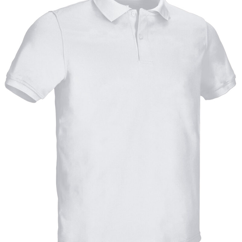 POVALAMBL Κοντομάνικο Sports Polo Shirt LAMPA - Λευκό