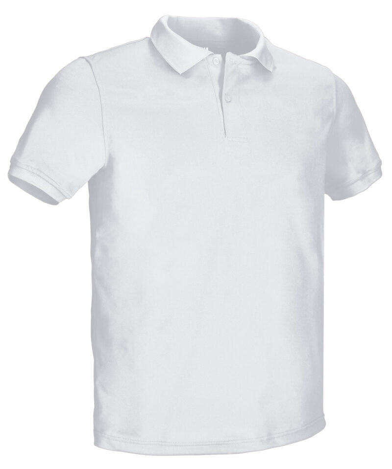 POVALAMBL Κοντομάνικο Sports Polo Shirt LAMPA - Λευκό