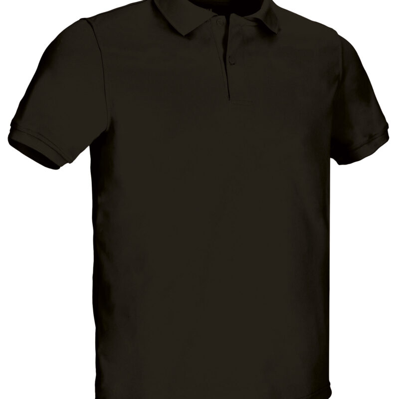 POVALAMNG Κοντομάνικο Sports Polo Shirt LAMPA - Μαύρο