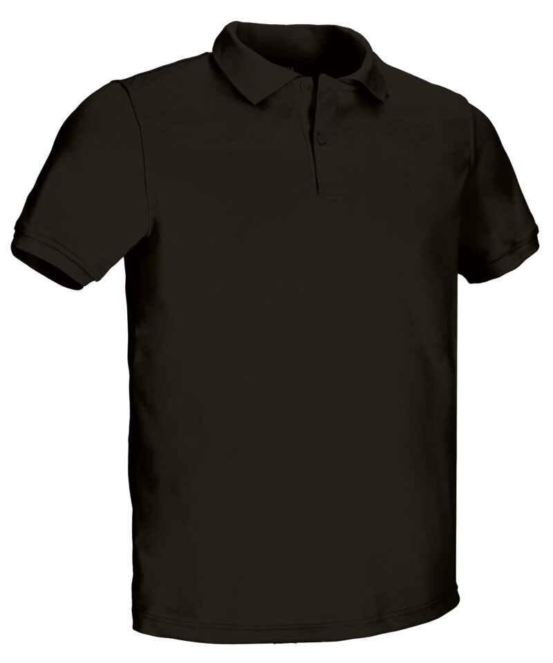 POVALAMNG Κοντομάνικο Sports Polo Shirt LAMPA - Μαύρο