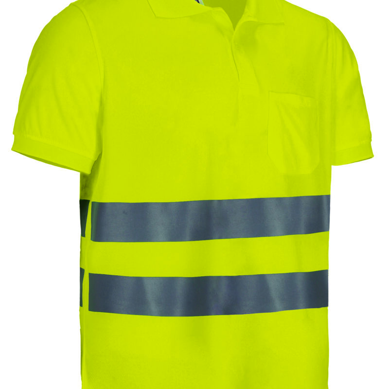Υψηλής ορατότητας S/S Polo Shirt LEXINGTON - Fluo Κίτρινο