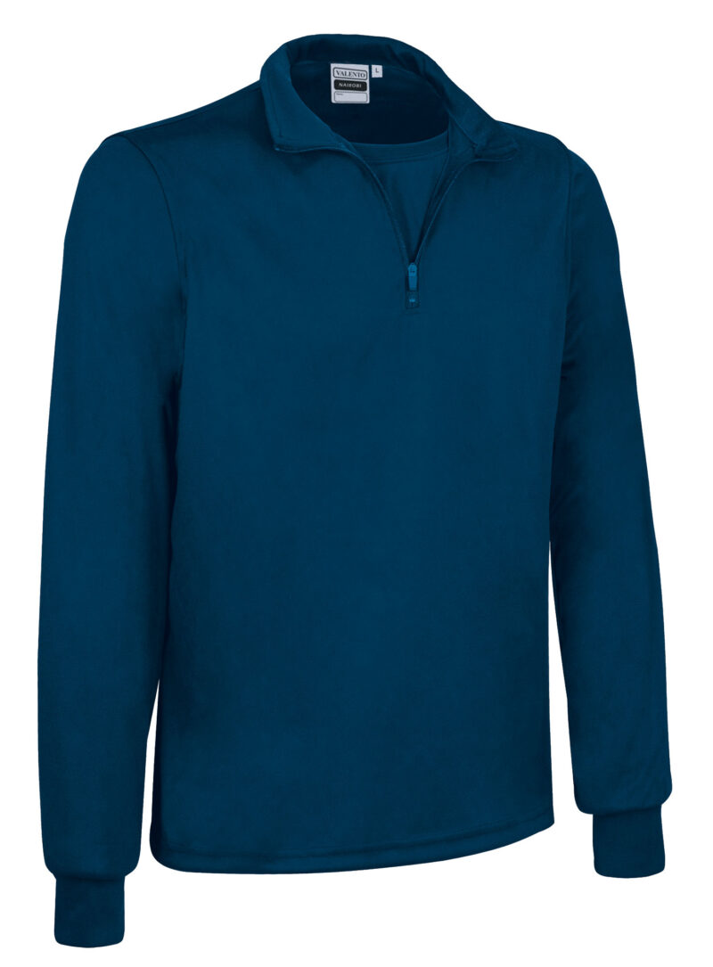 POVANAIMR Μακρυμάνικο Polo Shirt NAIROBI - Μπλε navy Orion