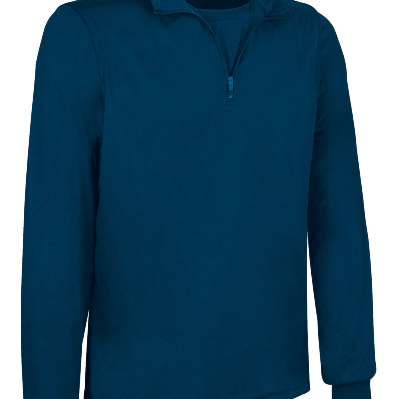 POVANAIMR Μακρυμάνικο Polo Shirt NAIROBI - Μπλε navy Orion