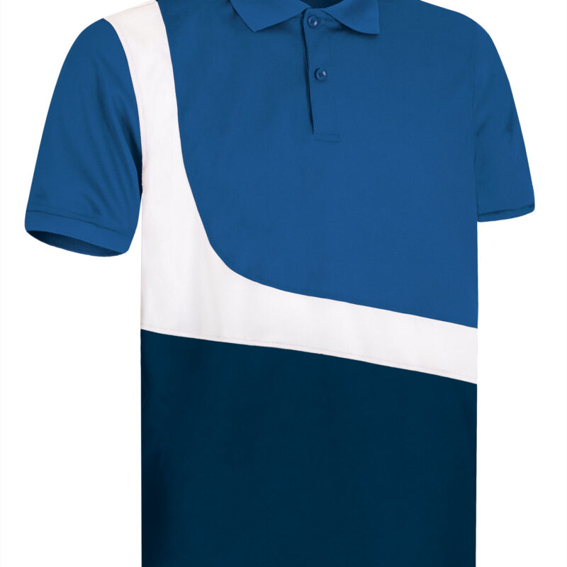 Κοντομάνικο Polo Shirt PARTNER - Ρουά Μπλε-Λευκό-Orion Μπλε σκούρο Μπλε