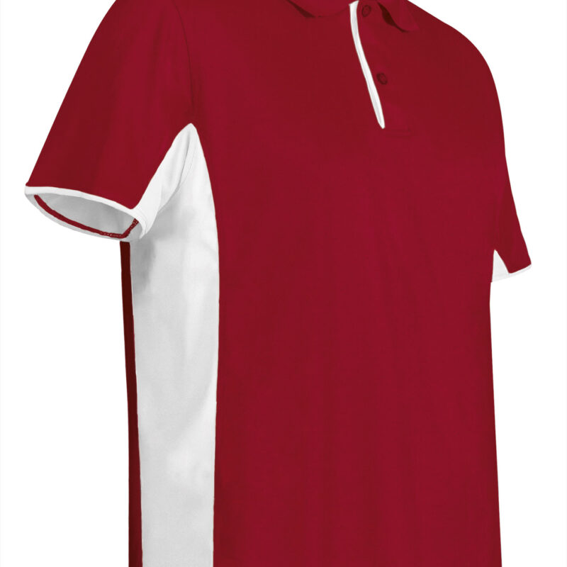 POVASTRRB Κοντομάνικο Polo Shirt STRATEGY - Lotto Κόκκινο-Λευκό