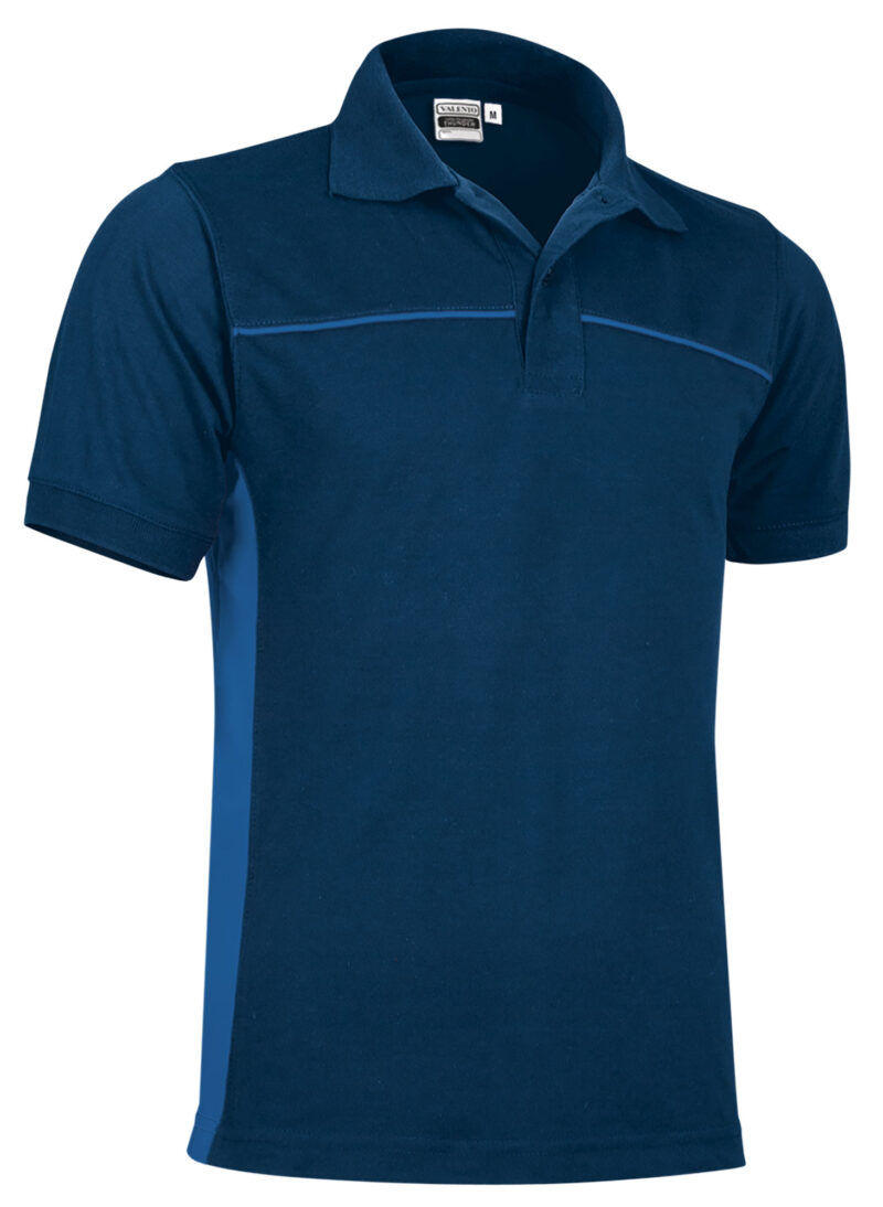 Κοντομάνικο Polo Shirt THUNDER - Orion Μπλε σκούρο Μπλε-Ρουά Μπλε