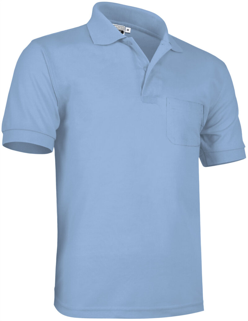 Κοντομάνικο Polo Shirt HAWK - Γαλάζιο