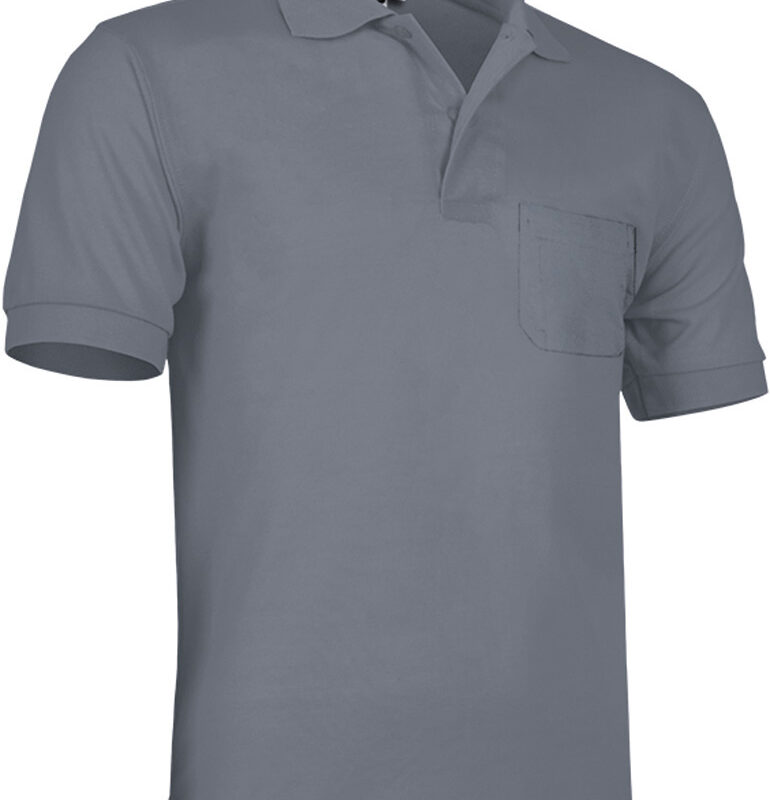 POVATOBGP Κοντομάνικο Polo Shirt HAWK - Cement Γκρι