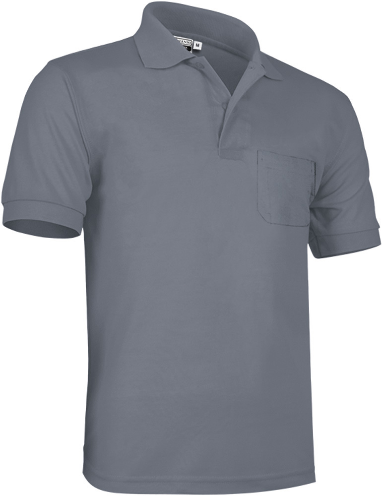 POVATOBGP Κοντομάνικο Polo Shirt HAWK - Cement Γκρι