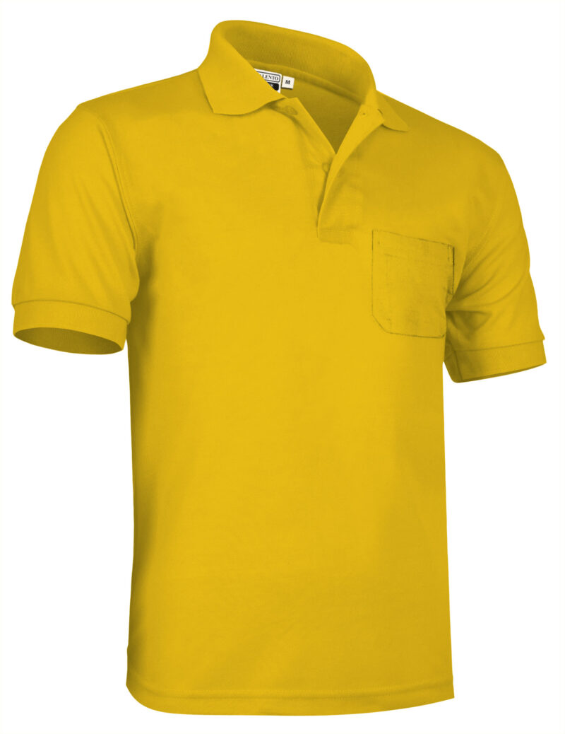 POVATOBGS Κοντομάνικο Polo Shirt HAWK - Κίτρινο ηλίανθος