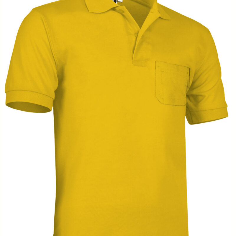 Κοντομάνικο Polo Shirt HAWK - Κίτρινο ηλίανθος