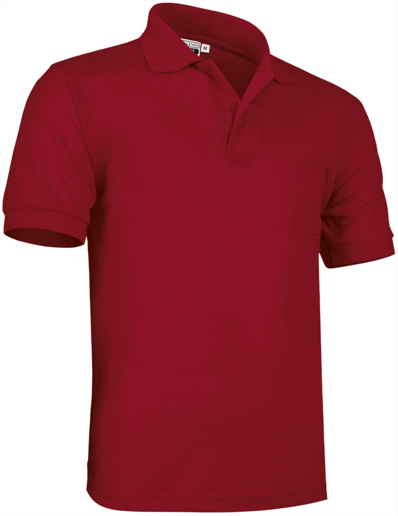 POVATOBRJ Κοντομάνικο Polo Shirt HAWK - Κόκκινο lotto