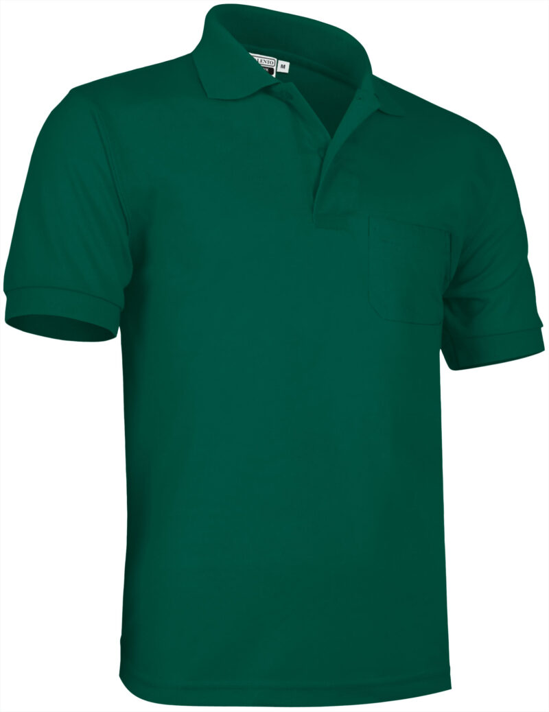 POVATOBVB Κοντομάνικο Polo Shirt HAWK - Πράσινο μπουκαλί
