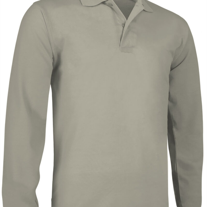 POVATOLBG Μακρυμάνικο Polo Shirt PREDATOR - Μπεζ άμμου