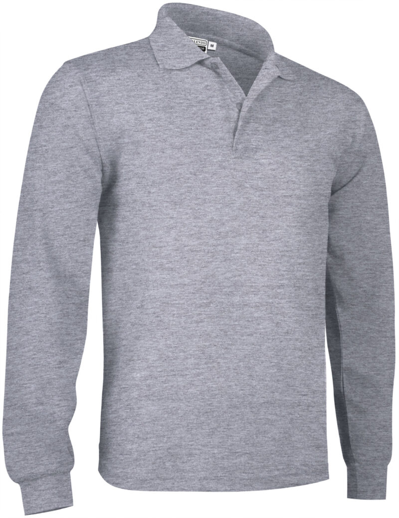 Μακρυμάνικο Polo Shirt PREDATOR - Marengo Μελανζέ