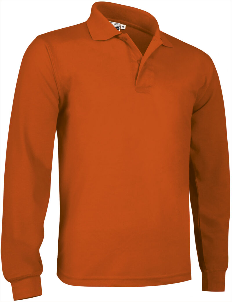 POVATOLNJ Μακρυμάνικο Polo Shirt PREDATOR - Πορτοκαλί party