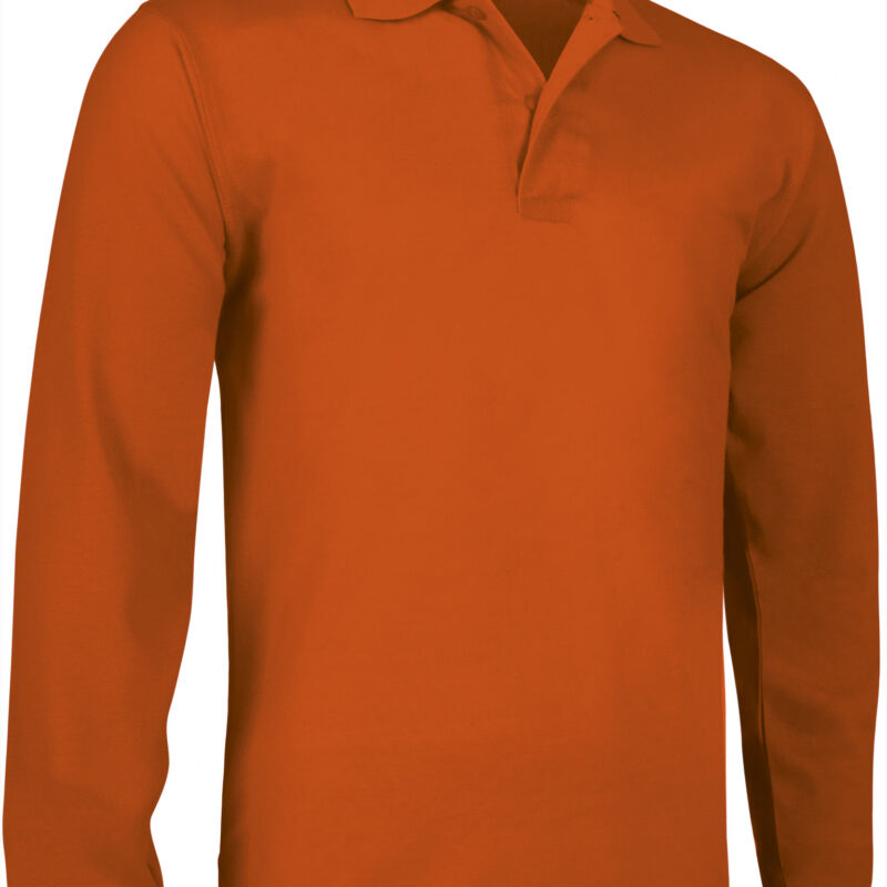POVATOLNJ Μακρυμάνικο Polo Shirt PREDATOR - Πορτοκαλί party
