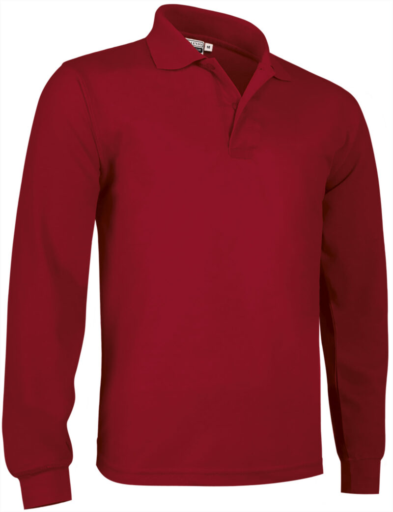 POVATOLRJ Μακρυμάνικο Polo Shirt PREDATOR - Κόκκινο lotto