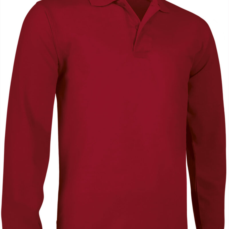 POVATOLRJ Μακρυμάνικο Polo Shirt PREDATOR - Κόκκινο lotto