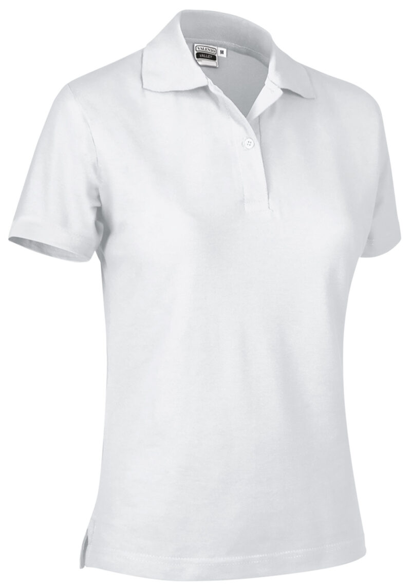 Γυναικείο S/S Polo Shirt VALLEY - Λευκό