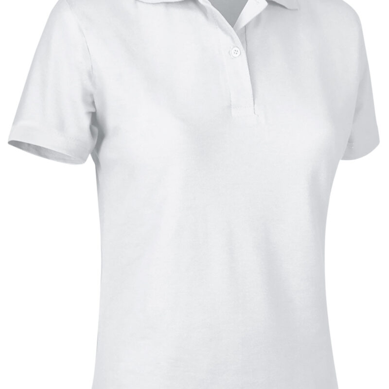 POVATOMBL Γυναικείο S/S Polo Shirt VALLEY - Λευκό