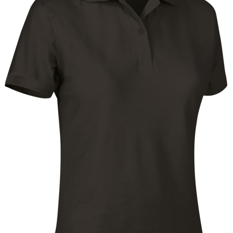 Γυναικείο S/S Polo Shirt VALLEY - Μαύρο