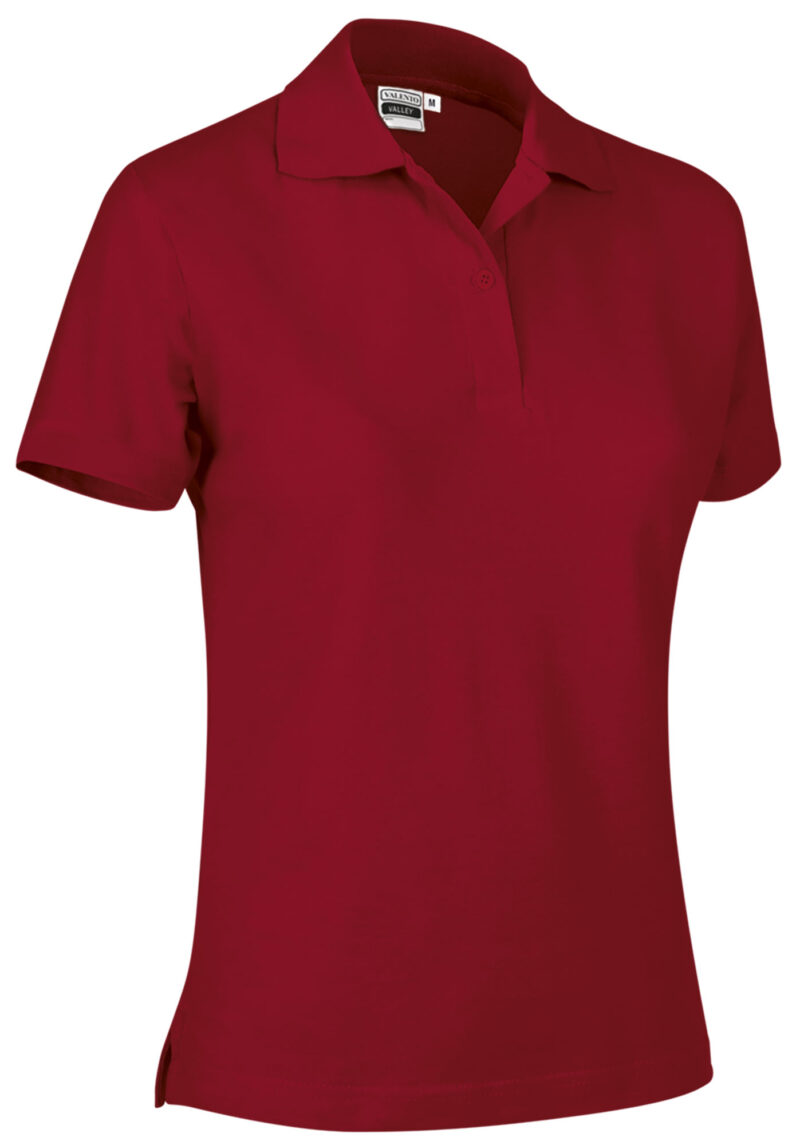 POVATOMRJ Γυναικείο S/S Polo Shirt VALLEY - Κόκκινο lotto