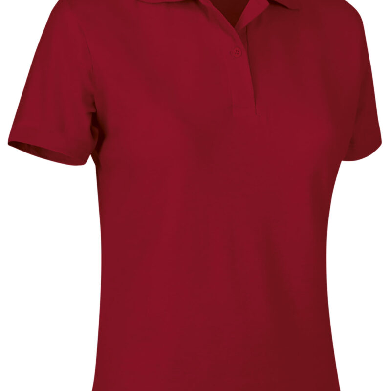 POVATOMRJ Γυναικείο S/S Polo Shirt VALLEY - Κόκκινο lotto