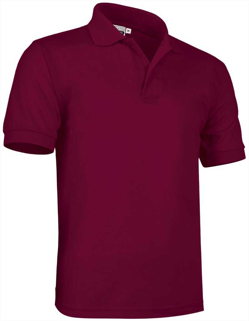POVATOPGT Κοντομάνικο Polo Shirt PATROL - Μπορντό μαόνι