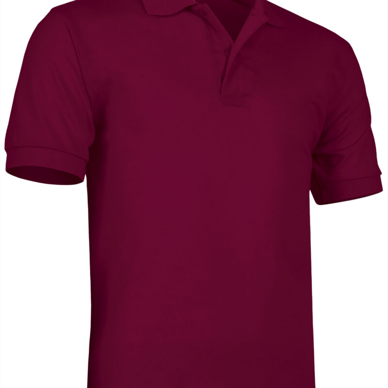 POVATOPGT Κοντομάνικο Polo Shirt PATROL - Μπορντό μαόνι