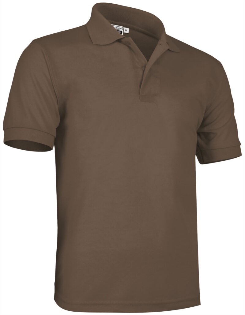 POVATOPPD Κοντομάνικο Polo Shirt PATROL - Καφέ σοκολατί