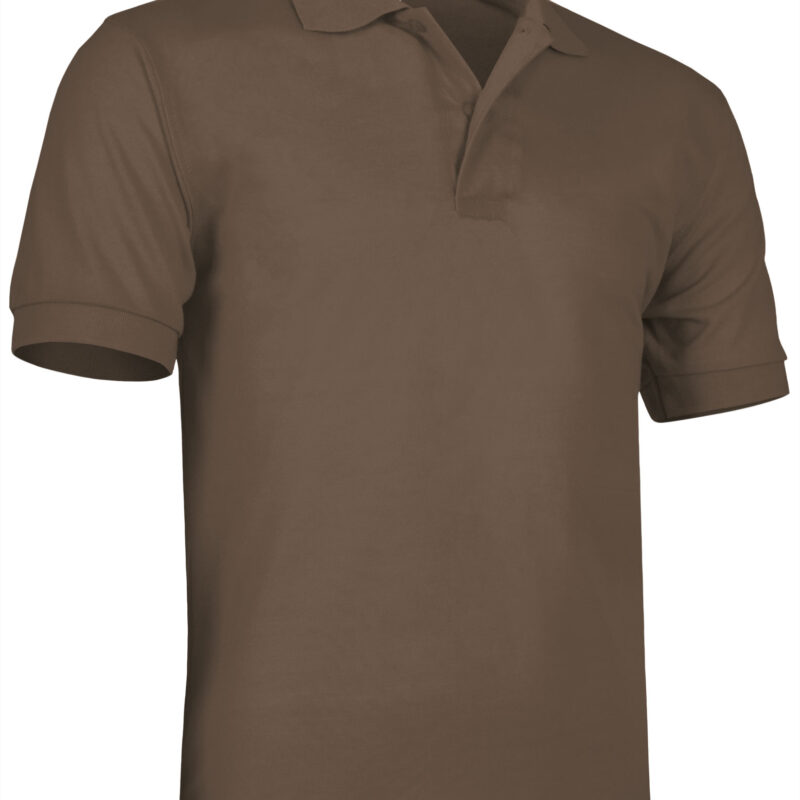 POVATOPPD Κοντομάνικο Polo Shirt PATROL - Καφέ σοκολατί