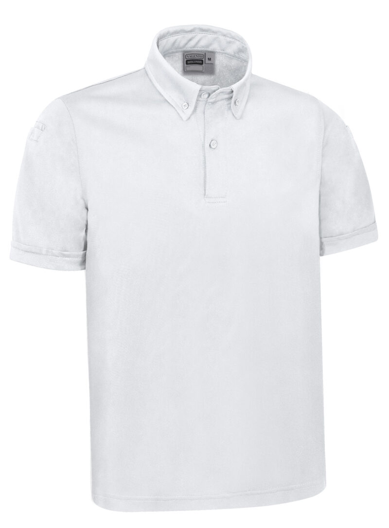 POVAWISBL Κοντομάνικο Polo Shirt WISCONSIN - Λευκό