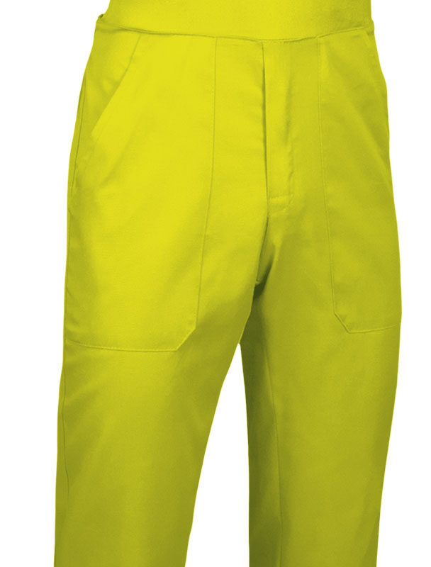 PTVAPREAF Dungarees PREGON - Fluo Κίτρινο