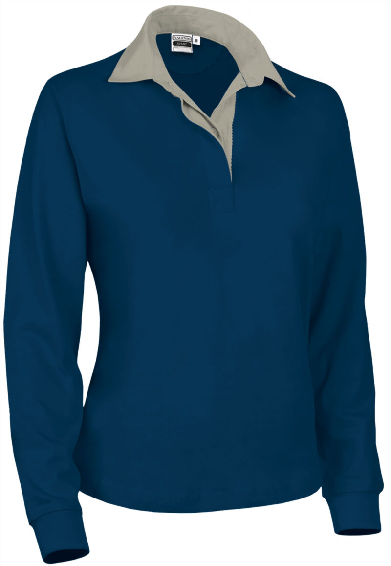RGVAMMLMR Γυναικείο rugby polo shirt AVANT - Μπλε navy Orion