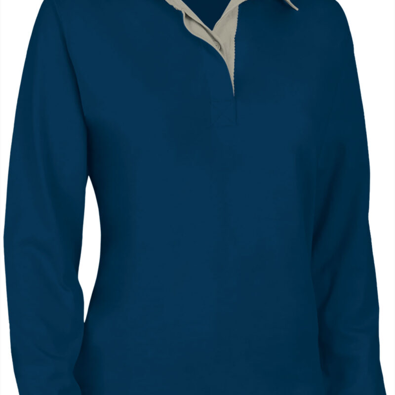 RGVAMMLMR Γυναικείο rugby polo shirt AVANT - Μπλε navy Orion
