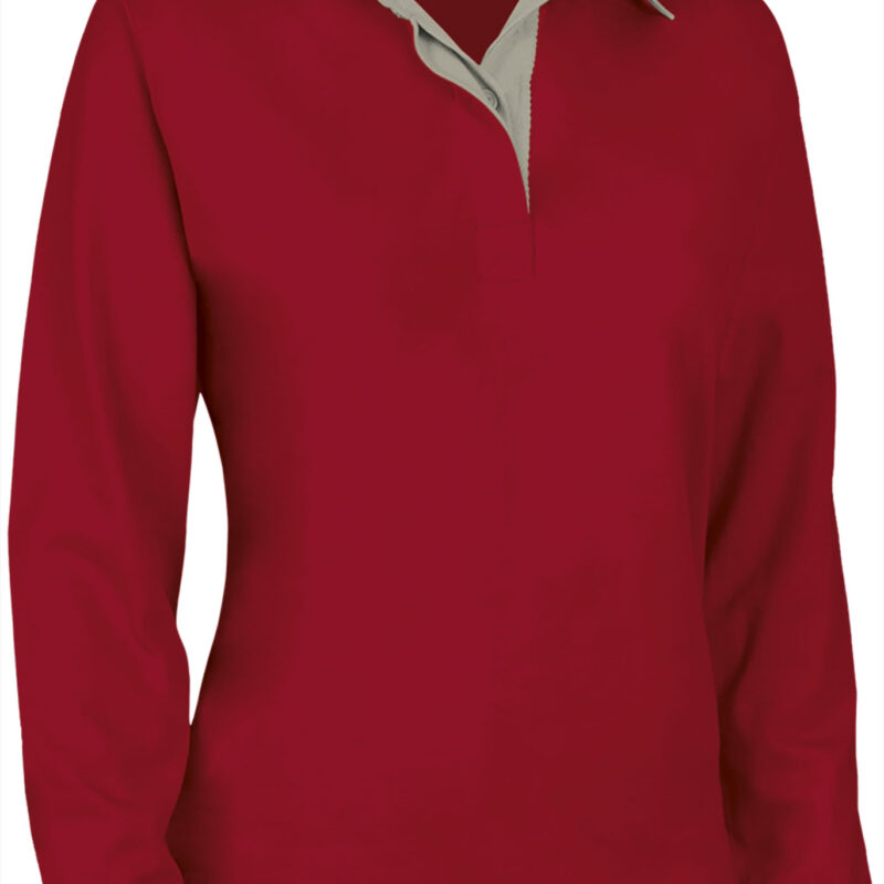 RGVAMMLRJ Γυναικείο rugby polo shirt AVANT - Κόκκινο lotto