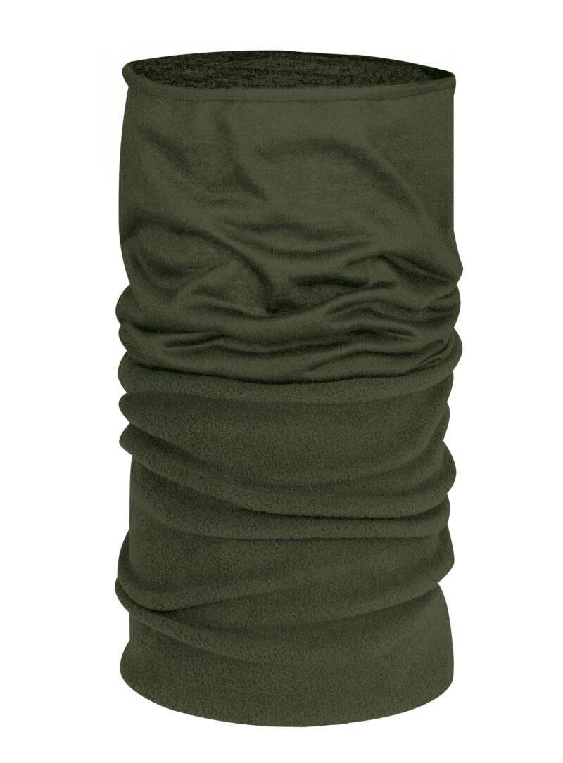TCVAJERKK Tubular scarf JERRY - Χακί πράσινο
