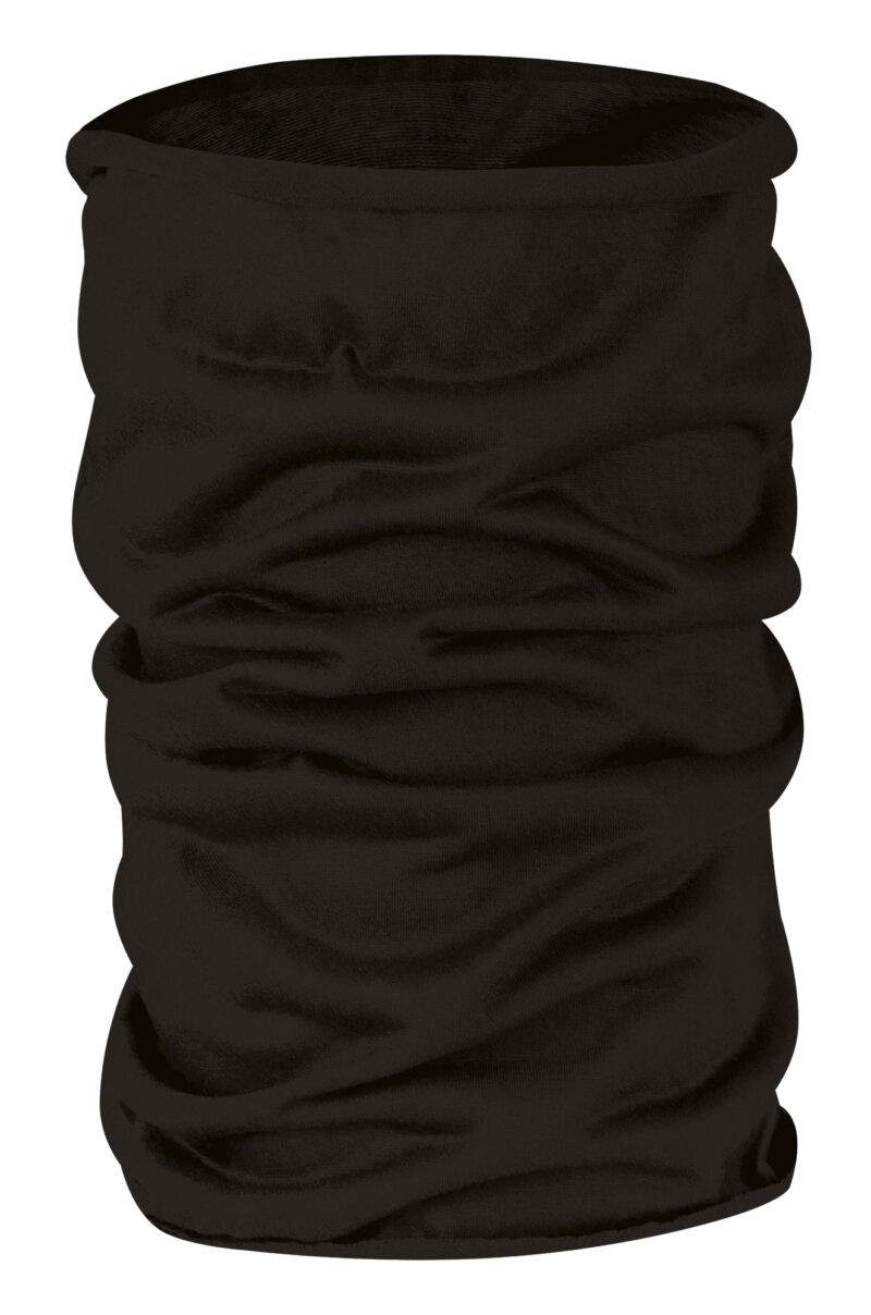 TCVARUNNG Tubular scarf RUNNER - Μαύρο