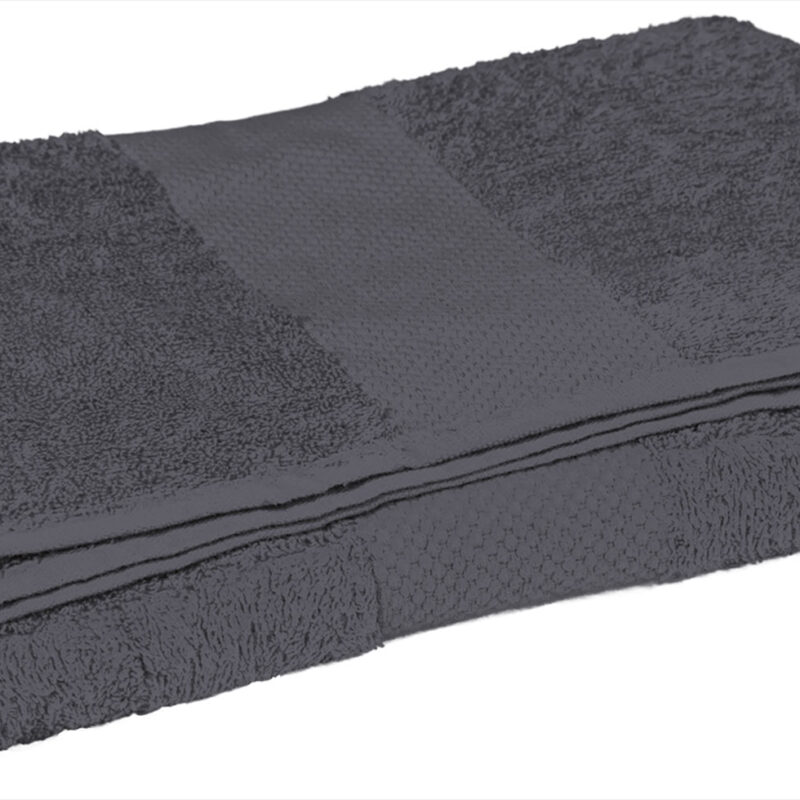 TOVASPOGR Πετσέτα SPONGE - Charcoal Γκρι