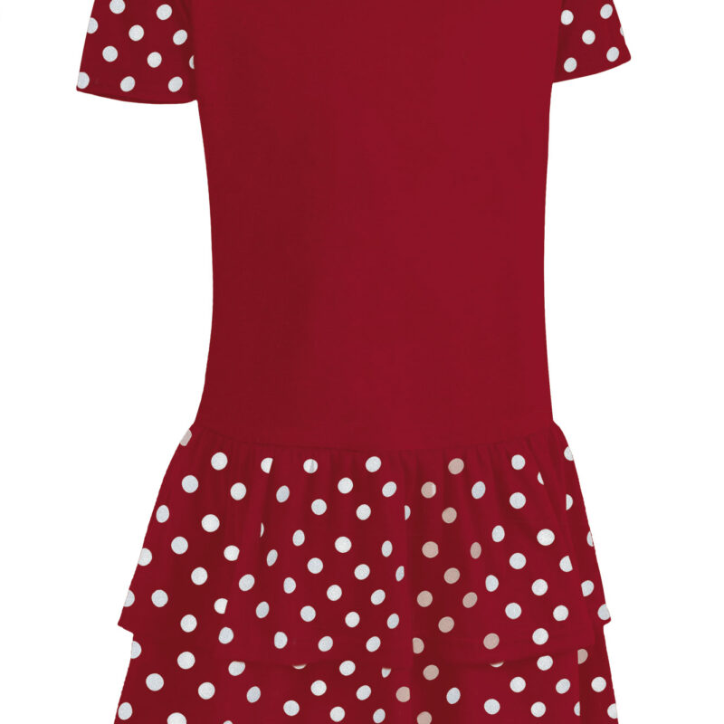 VEVASEVRB Παιδικό dress SEVILLANA - Lotto Κόκκινο-Λευκό