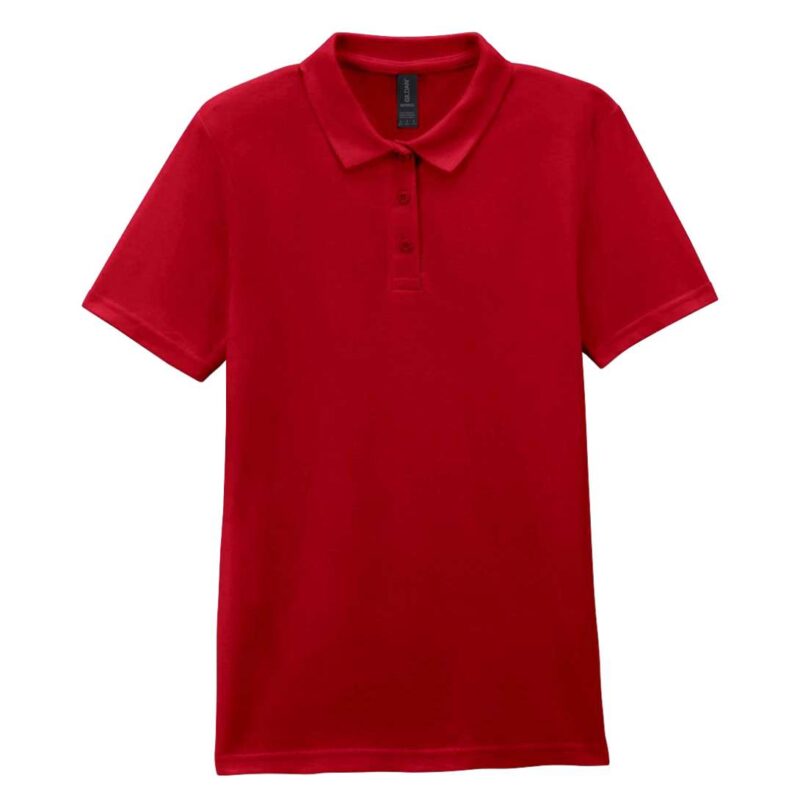 gil64800-cherry_red-a2 Gildan SOFTSTYLE™ LADIES' DOUBLE ΠΙΚΕ POLO - Κόκκινο Κεράσι