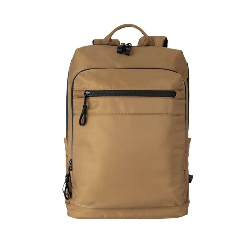 ki0959-warm_caramel-a1 Kimood PREMIUM BUSINESS BACKPACK - Warm Caramel