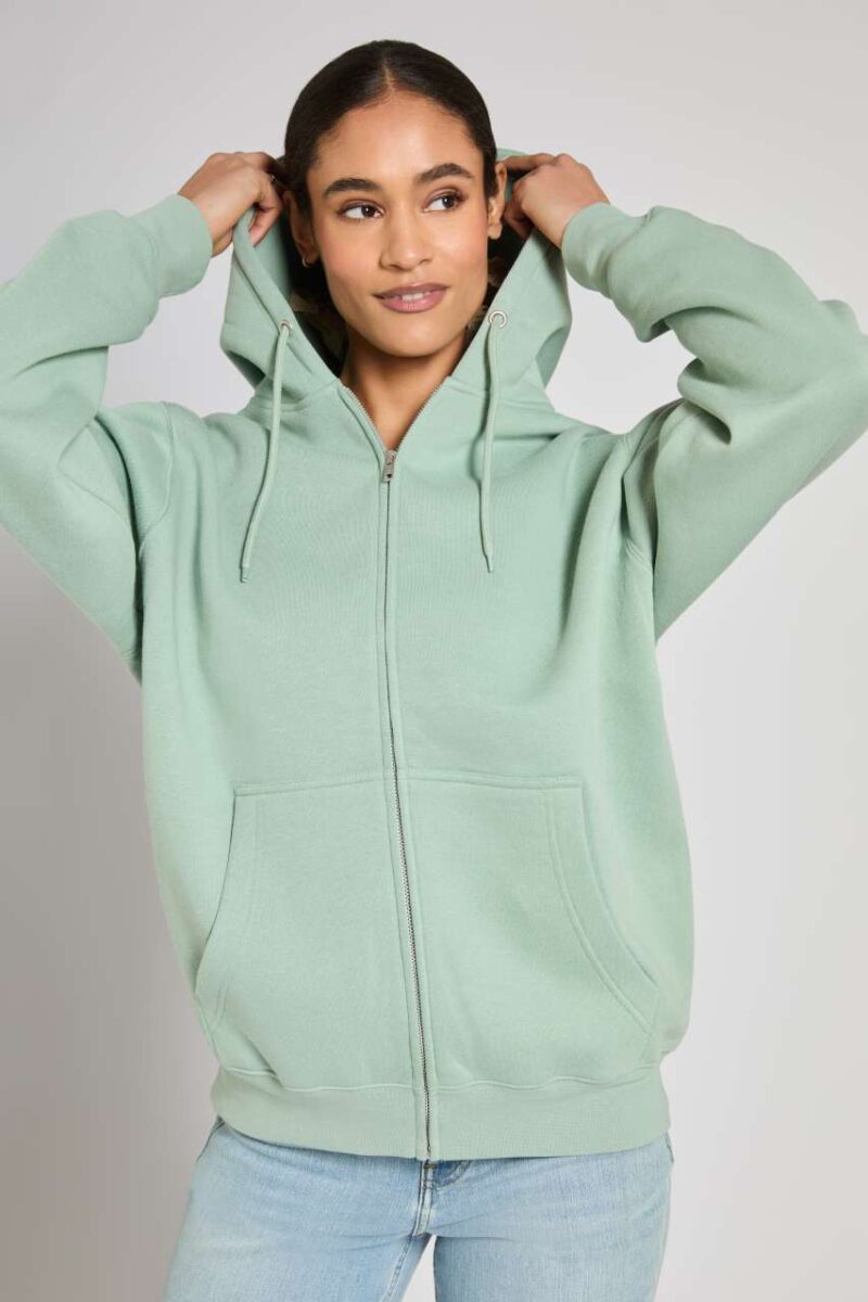 Lane Seven PREMIUM HOODIE με FULL ZIP - λεμονί